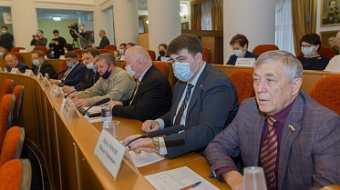 Заседание Законодательного Собрания Оренбургской области